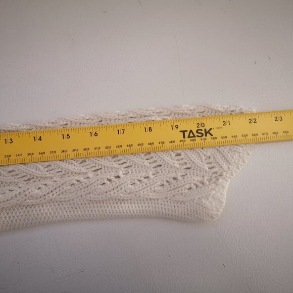 Talbots Ladies Size Medium Button Closure Beige Long Sleeve Cardigan - Picture 8 of 9